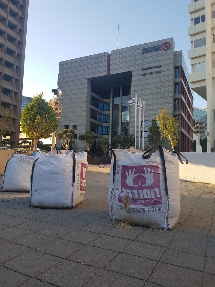 vreče s pijeskom tel aviv
