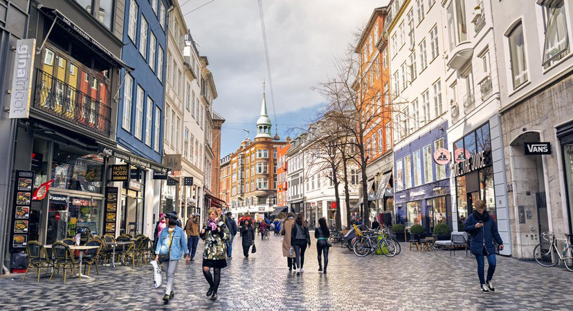 Kopenhagen je najbolji grad za kratko putovanje, Stroget Kopenhagen je najbolji grad za kratko putovanje, Stroget