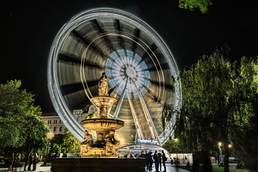 Budapest eye, Budimpešta, InterCity
