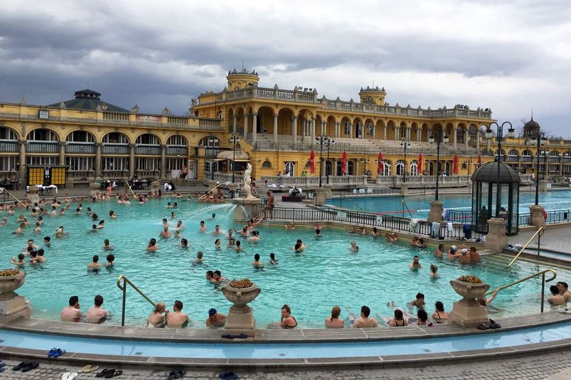 Széchenyi terme Budimpešta, InterCity
