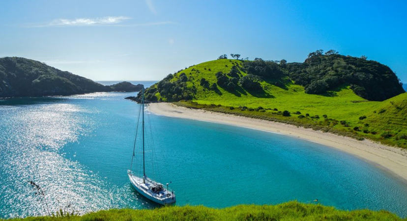 Novi Zeland, Paihia beach