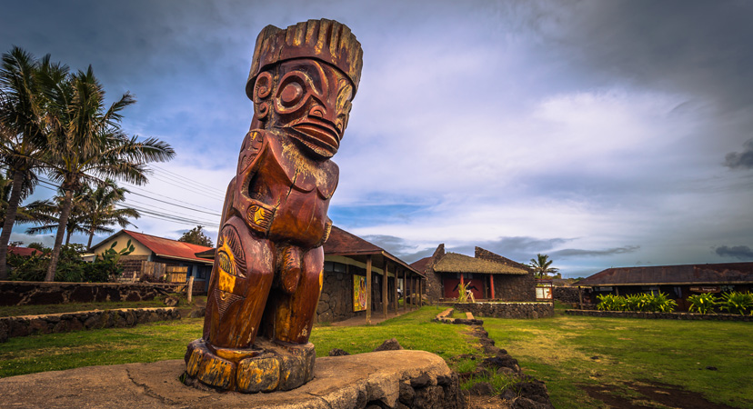Novi Zeland, Maorsko selo