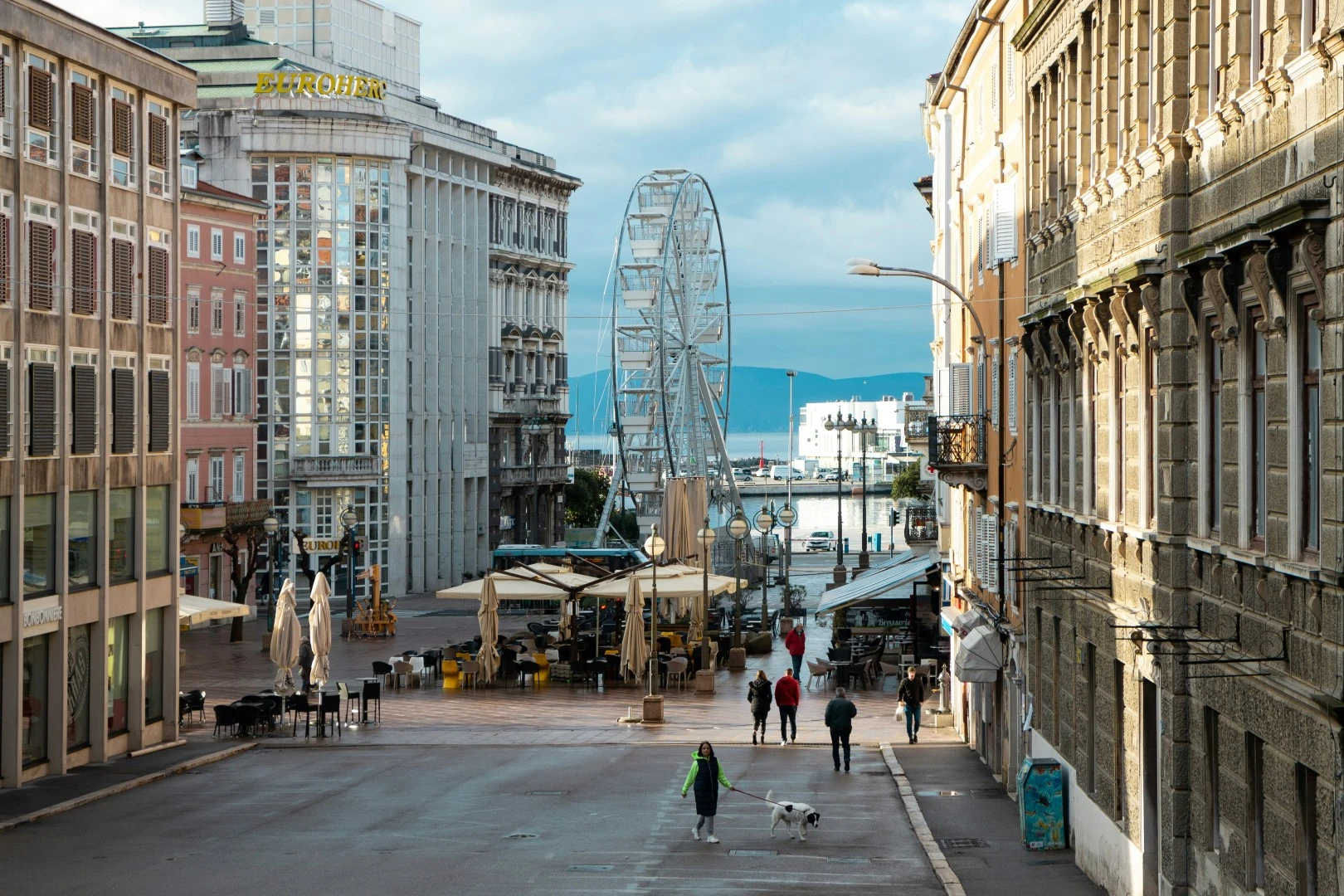 Rijeka in the winter