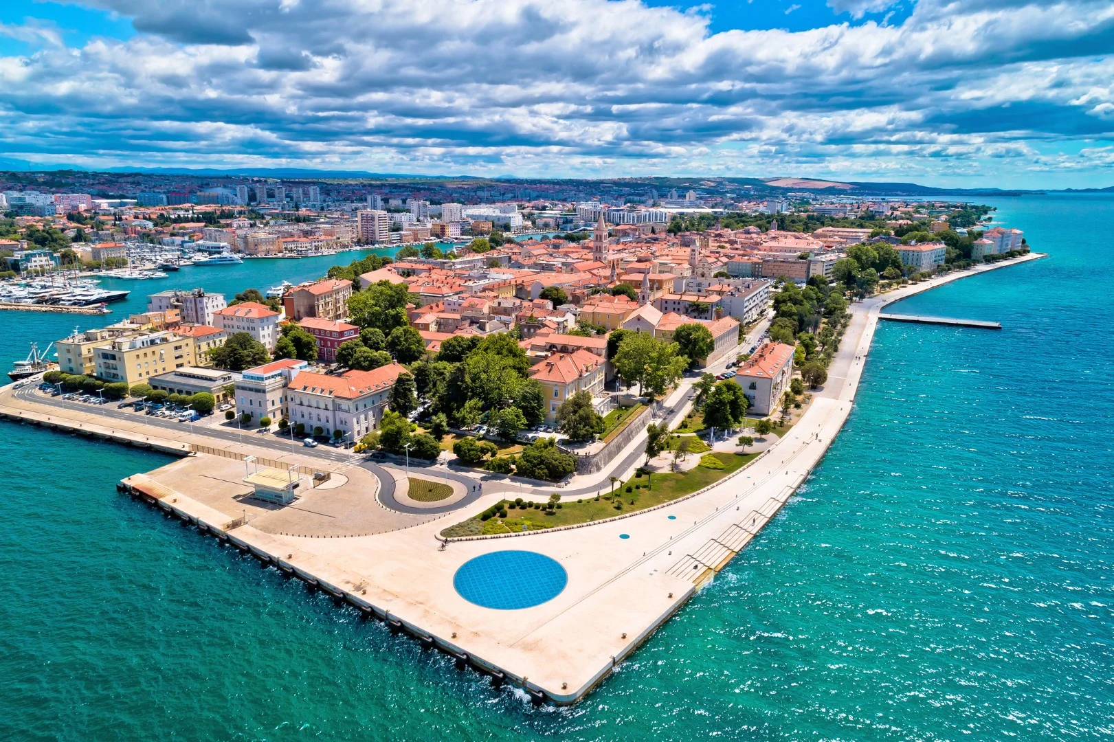 Zadar, pozdrav suncu i orgulje