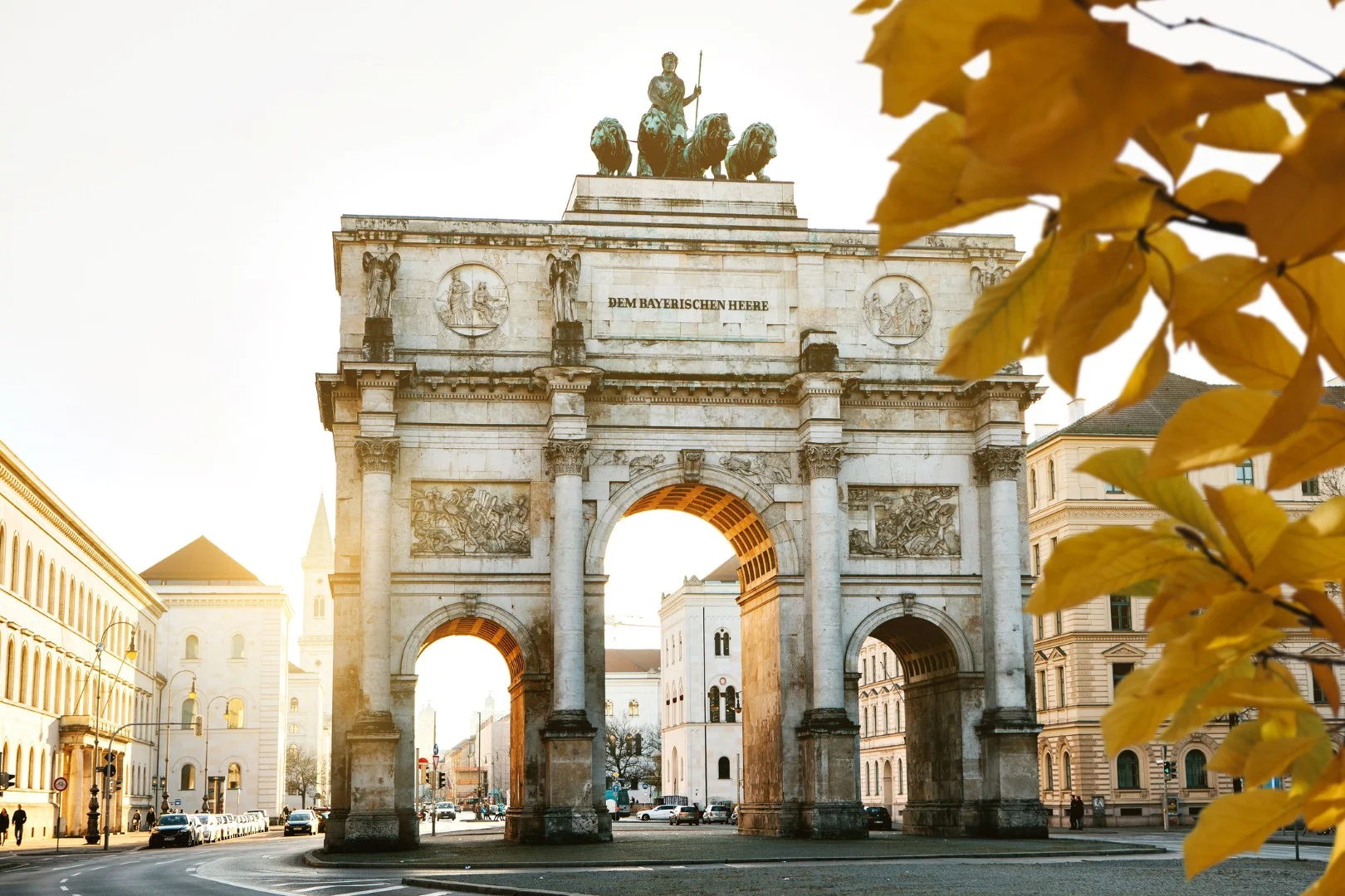 München u jesen tijekom city break putovanja