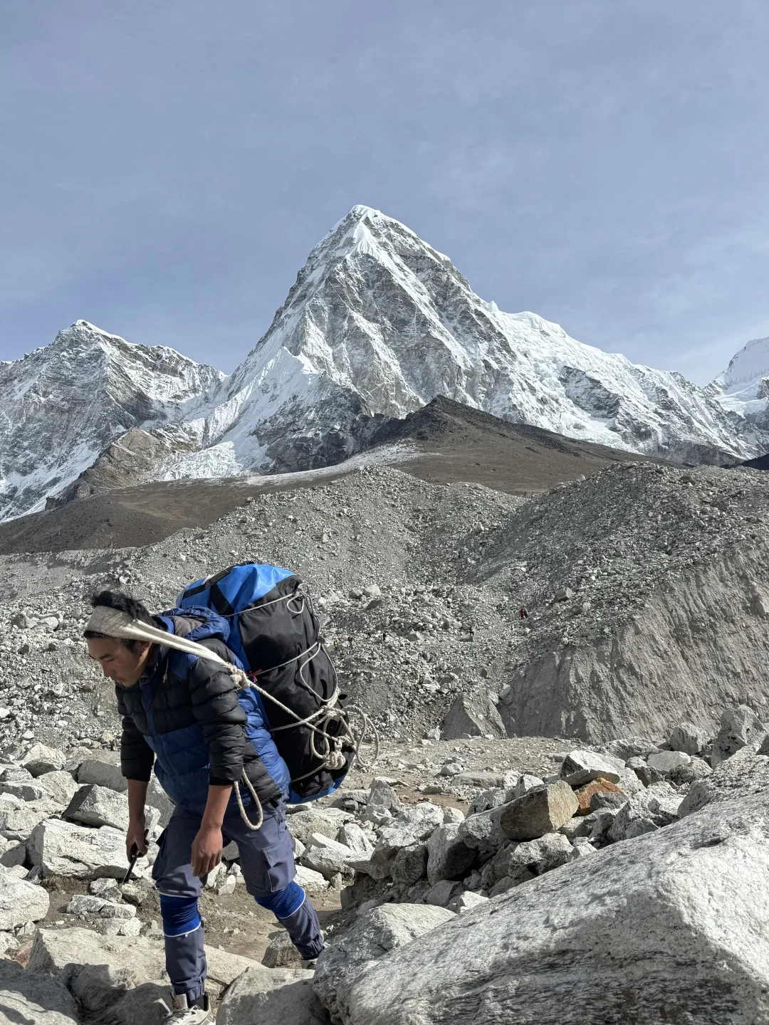 Silazak s Lobuche Easta