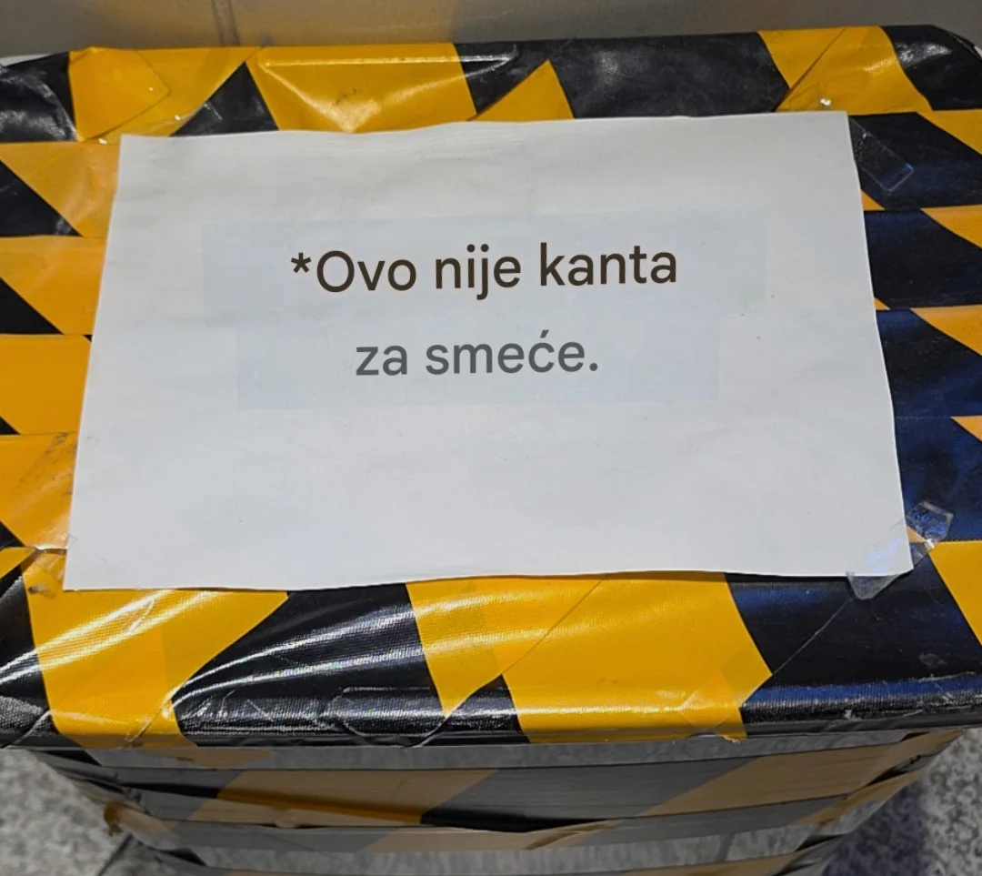 japan nema kanti za smeće