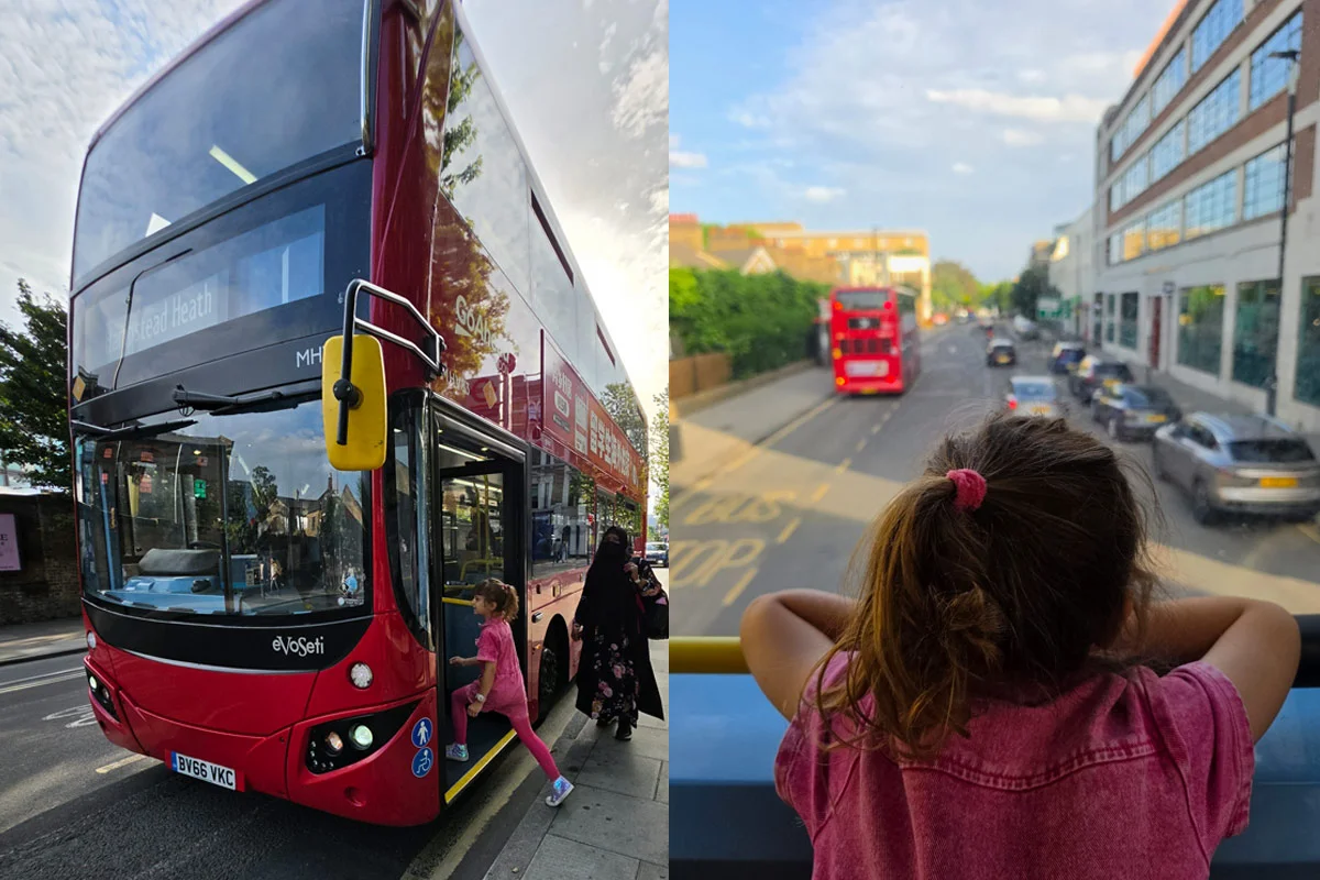 london, autobus na kat