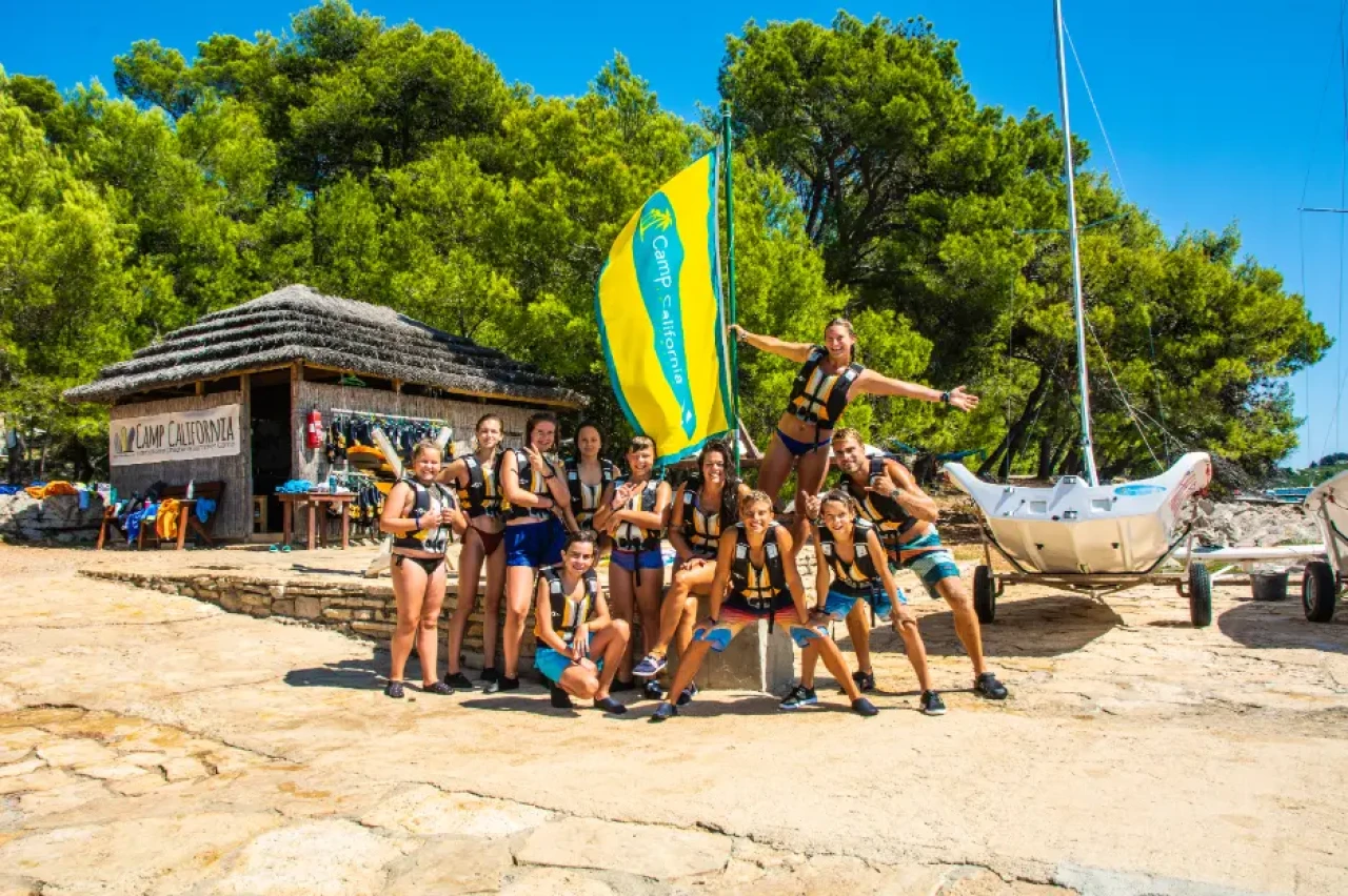 Camp California, grupna fotografija polaznika