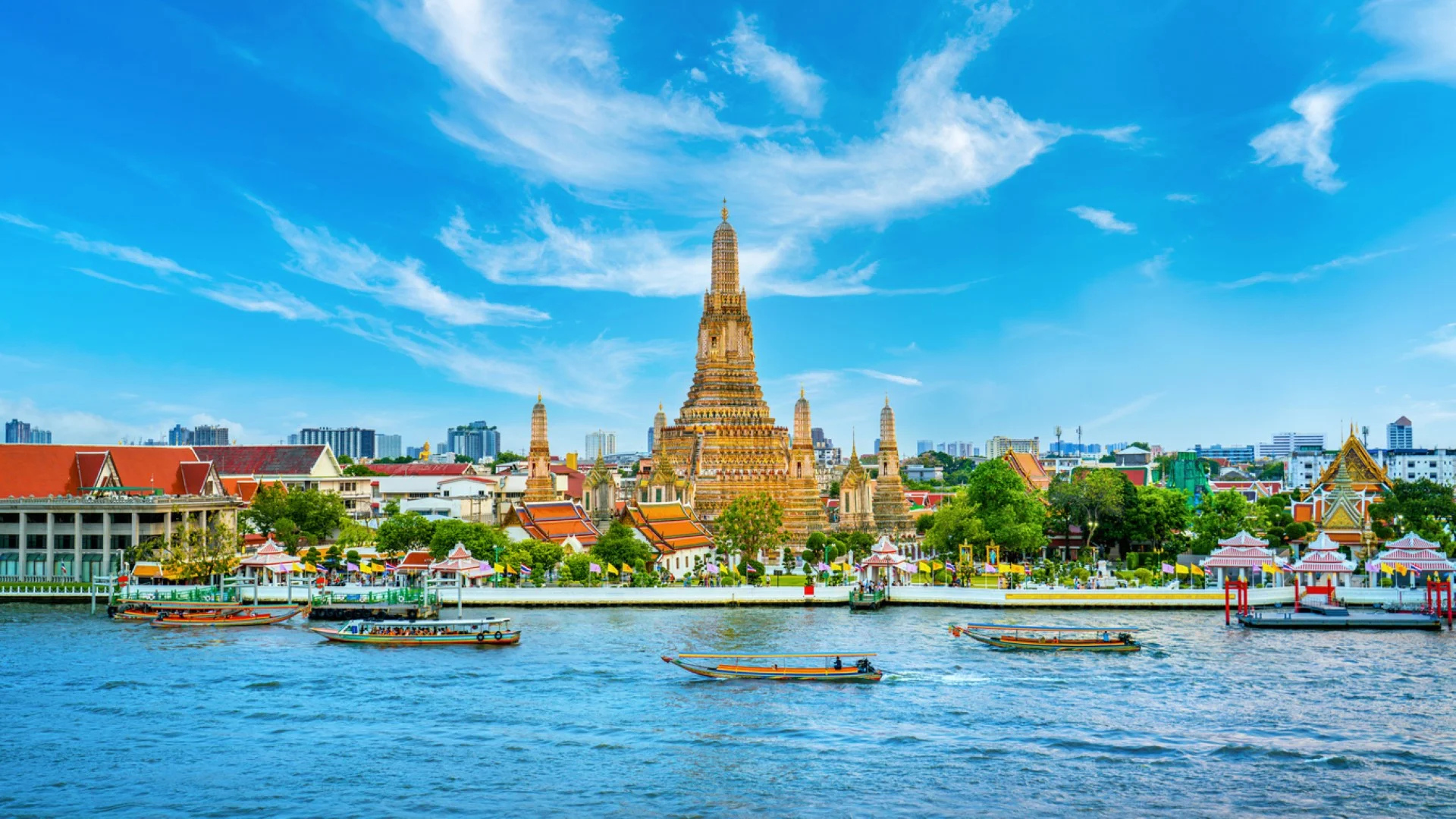 Hram Wat Arun u Bangkoku tijekom putovanja na Tajland